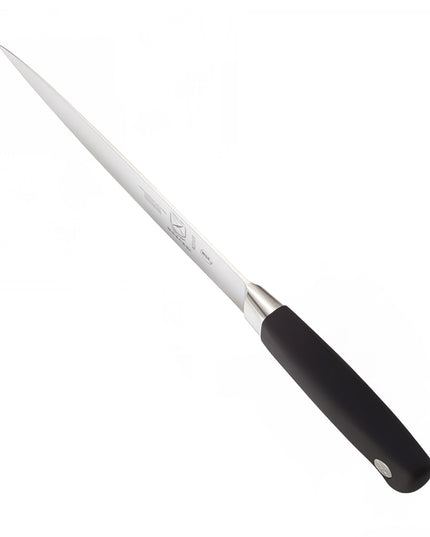 Dao Khắc Mercer Culinary M20408 20.3 cm Cán Santoprene® Đen Chống Trượt Thép Đức Carbon Cao
