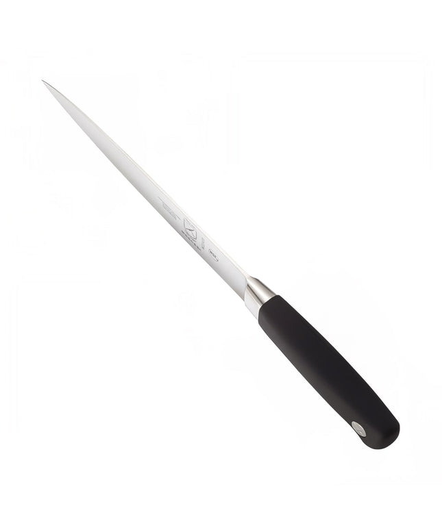 Dao Khắc Mercer Culinary M20408 20.3 cm Cán Santoprene® Đen Chống Trượt Thép Đức Carbon Cao