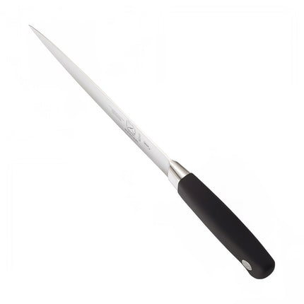 Dao Khắc Mercer Culinary M20408 20.3 cm Cán Santoprene® Đen Chống Trượt Thép Đức Carbon Cao