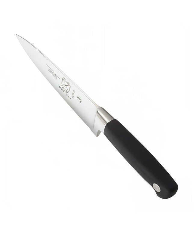 Dao Bếp Trưởng Mercer Culinary M20606 15.2 cm Cán Santoprene® Chống Trượt Đen Thép Đức Carbon Cao