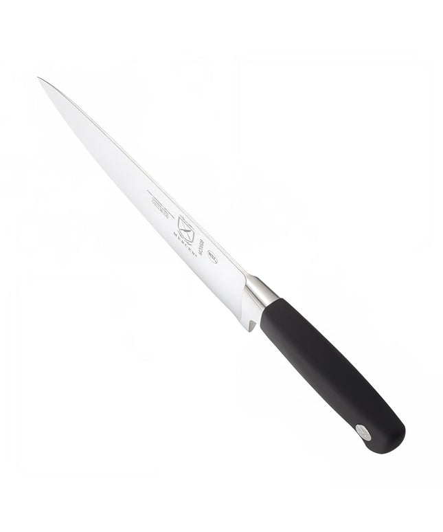 Dao Đầu Bếp Mercer Culinary M20608 20.3 cm Tay Cầm Santoprene® Đen Thép Carbon