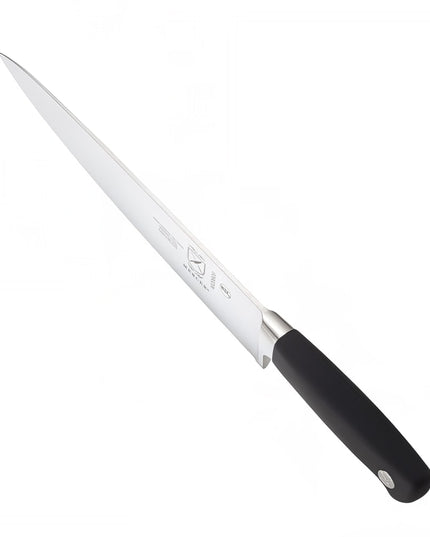 Dao Bếp Trưởng Mercer Culinary M20609 22.9 cm Tay Cầm Santoprene® Chống Trượt Đen Thép Đức Carbon Cao