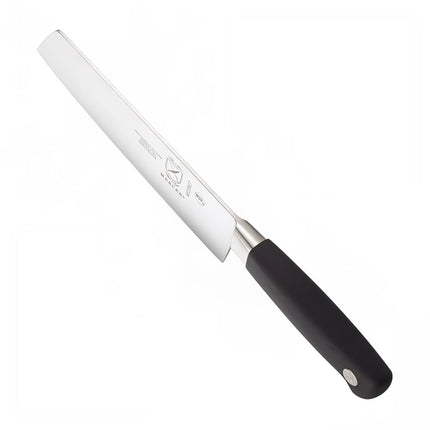 Dao Mercer Culinary M20907 Nakiri Thái Rau 17.8 cm Cán Santoprene® Chống Trượt Màu Đen, Thép Đức Carbon Cao