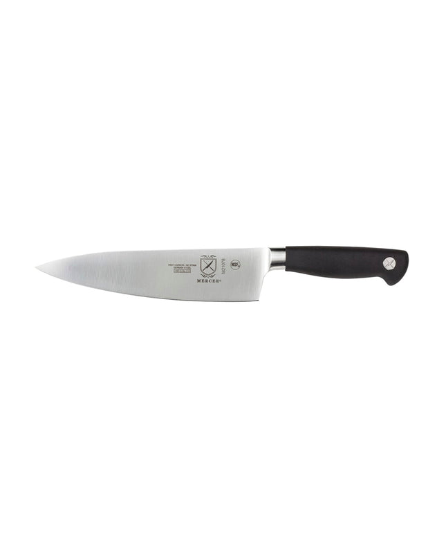 Dao Bếp Trưởng Mercer Culinary M21078 20.3 cm Cán Santoprene® Đen Thép Carbon