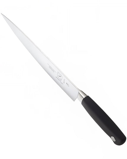 Dao Bếp Trưởng Mercer Culinary M21079 22.9 cm Cán Santoprene® Chống Trượt Đen Thép Carbon Cao Đức