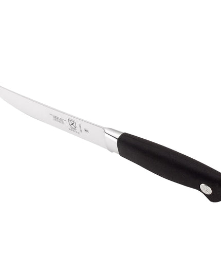Dao Steak Thẳng Mercer Culinary M21922 12.7cm Cán Santoprene® Chống Trượt Đen Thép Carbon Đức