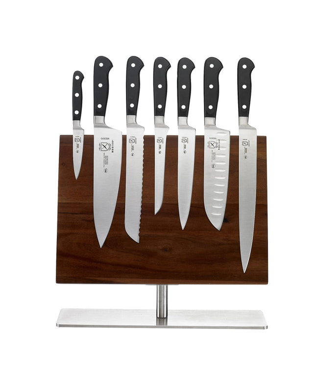 Bộ Dao 8 Món Mercer Culinary M21941 Kèm Bảng Từ Gỗ Keo
