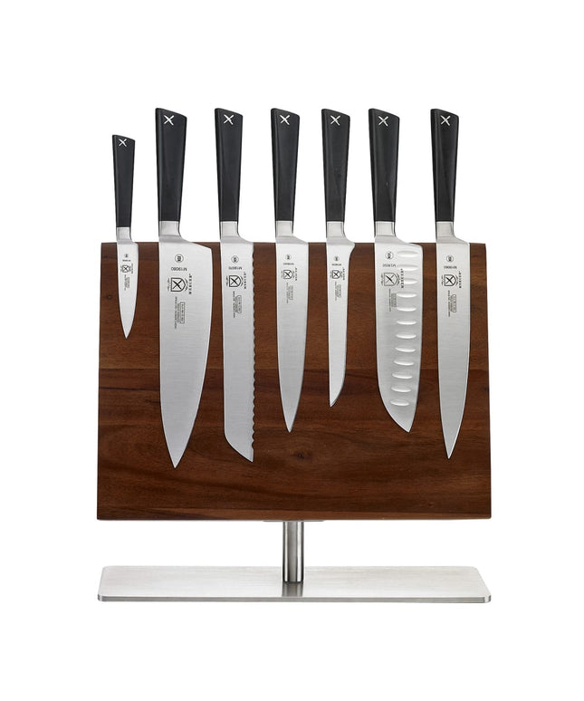 Bộ Dao 8 Món Mercer Culinary M21945 Bảng Nam Châm Gỗ Acacia