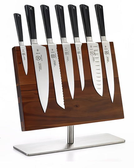 Bộ Dao 8 Món Mercer Culinary M21945 Bảng Nam Châm Gỗ Acacia