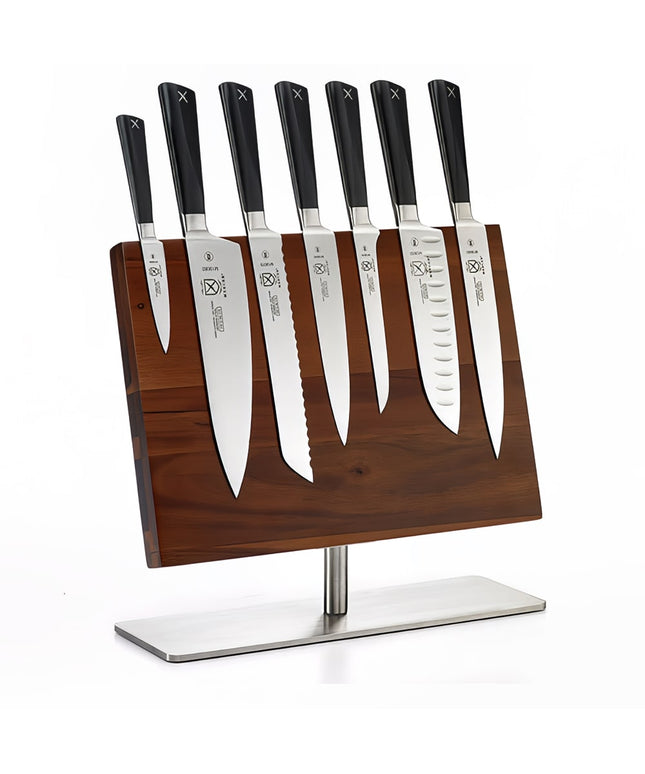 Bộ Dao 8 Món Mercer Culinary M21945 Bảng Nam Châm Gỗ Acacia