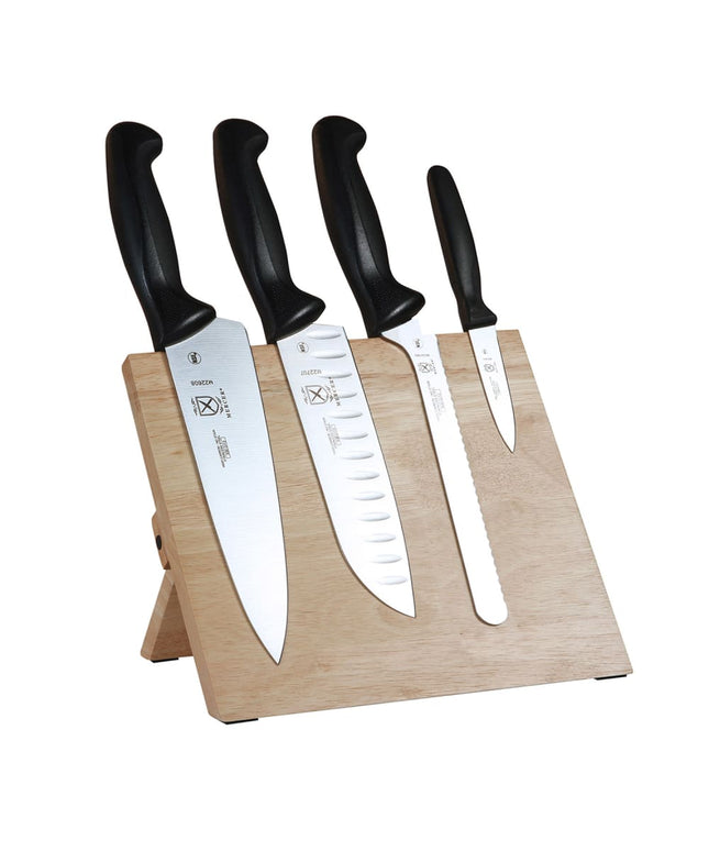 Bộ Dao Mercer Culinary M21981 5 Món Kèm Bảng Nam Châm Tre