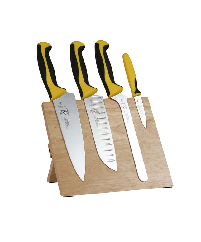 Bộ Dao 5 Món Mercer Culinary M21981YL Bảng Nam Châm Tre