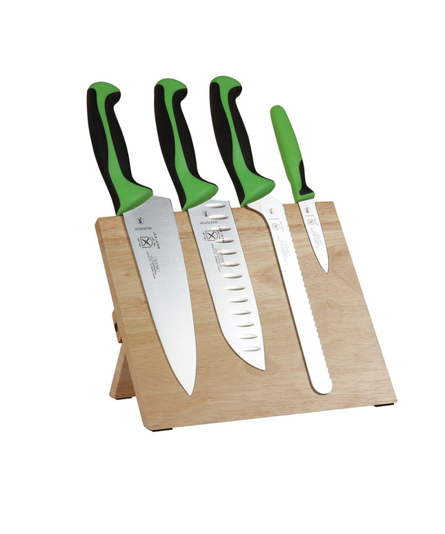 Bộ Dao 5 Món Mercer Culinary M21982GR Bảng Nam Châm Gỗ Keo