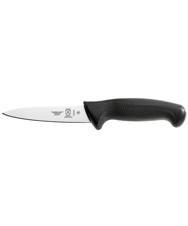 Dao Gọt Mercer Culinary M22004 10.2 cm Cán Santoprene®/Polypropylene Đen Thép Nhật Carbon Cao