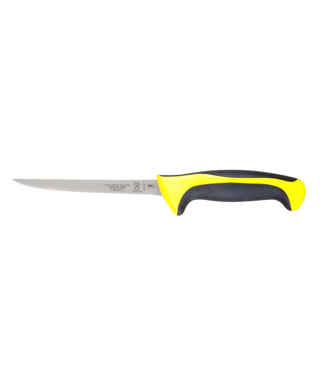 Dao Rút Xương Mercer Culinary M22206YL 15.2 cm Cán Santoprene®/Polypropylene Màu Vàng, Thép Carbon Cao Nhật Bản