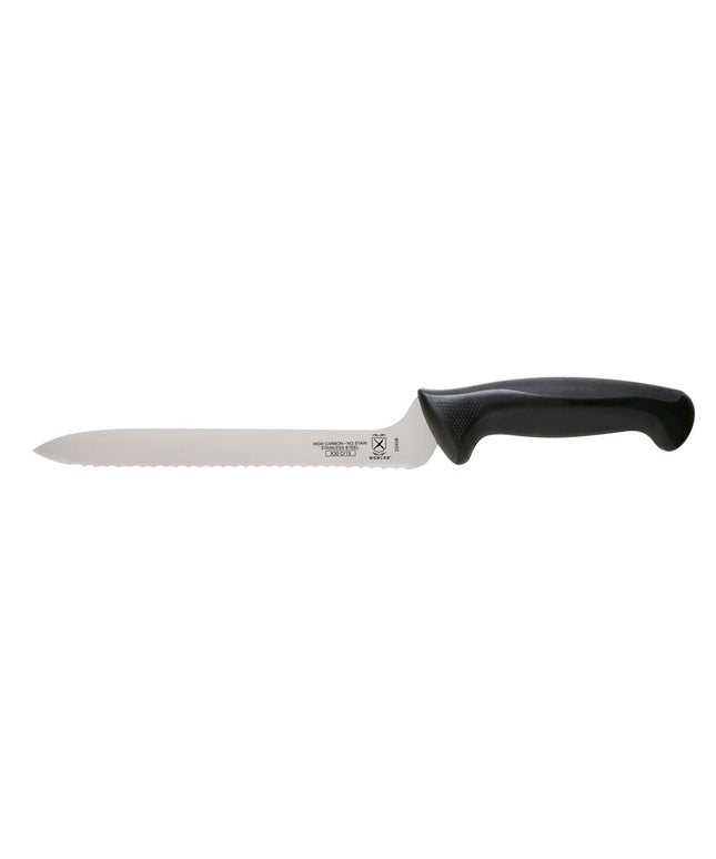 Dao Cắt Bánh Mì Mercer Culinary M22408 20.3 cm Tay Cầm Santoprene®/Polypropylene Đen Thép Carbon Nhật Bản