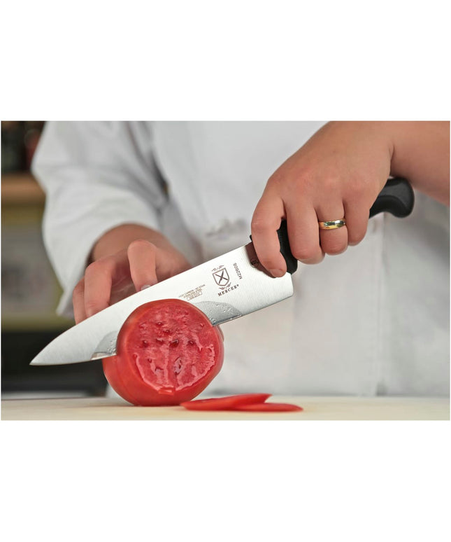 Dao Bếp Trưởng Mercer Culinary M22608 Millennia 20.3 cm Cán Santoprene Poly Đen