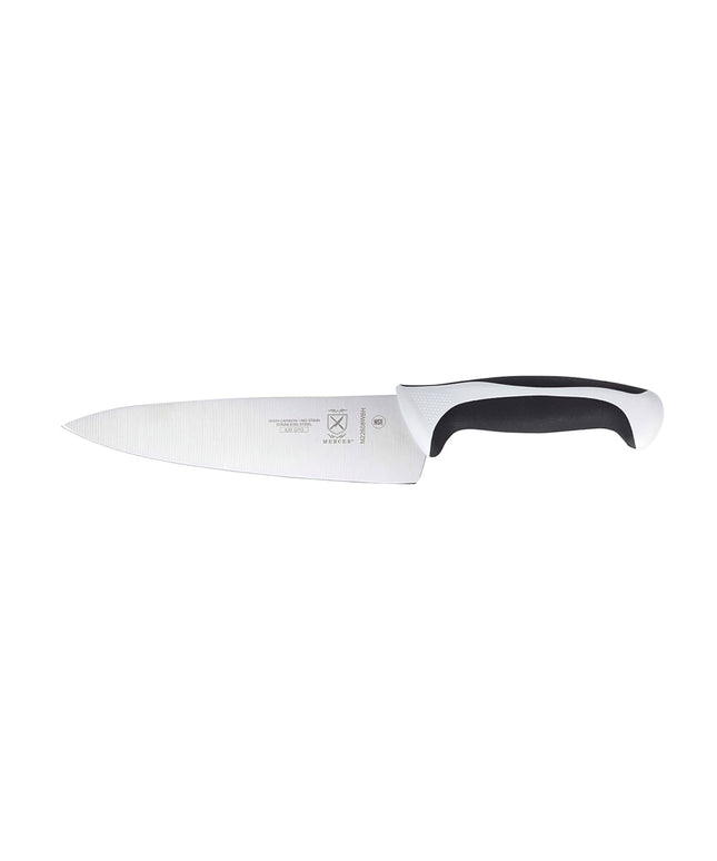 Dao Đầu Bếp Mercer Culinary M22608WBH 20.3 cm Millennia Cán Santoprene Poly Trắng