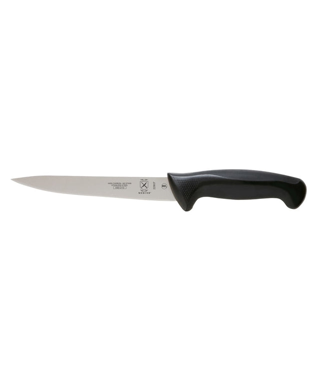 Dao Phi Lê Mercer Culinary M22807 17.8 cm Tay Cầm Santoprene®/Polypropylene Đen Thép Carbon Cao Nhật Bản