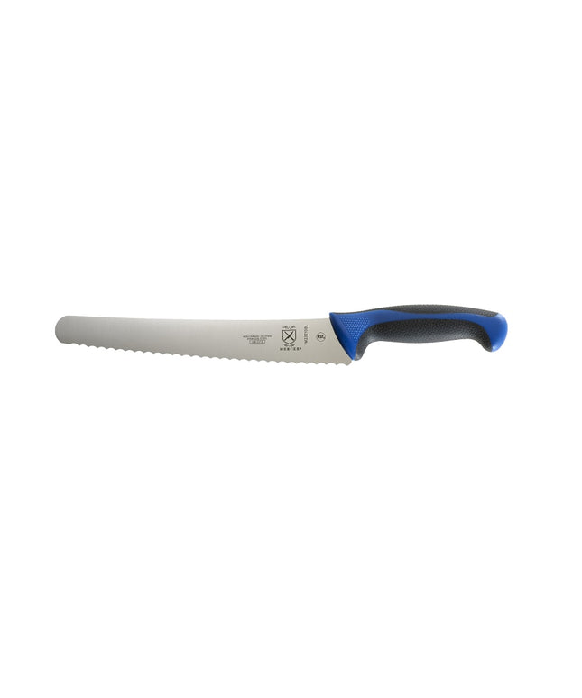 Dao Cắt Bánh Mì Mercer Culinary M23210BL 25.4 cm Tay Cầm Santoprene®/Polypropylene Xanh Dương Thép Nhật Carbon Cao