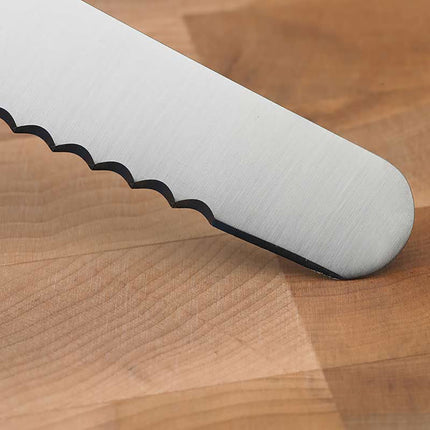 Dao Thái Thịt Bò Mercer Culinary M23213 30.5 cm Tay Cầm Santoprene®/Polypropylene Đen Thép Nhật Bản Carbon Cao
