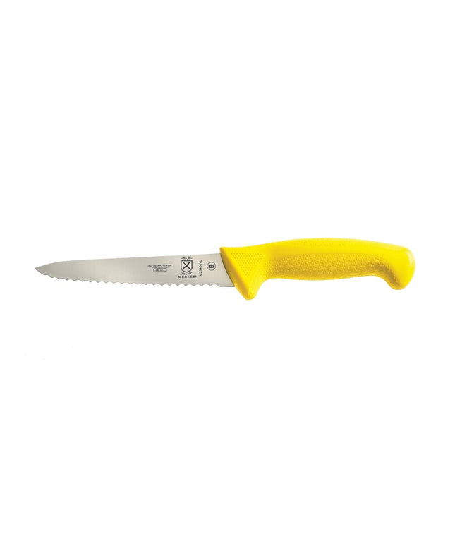 Dao Tiện Ích Mercer Culinary M23406YL 15.2cm Tay Cầm Santoprene®/Polypropylene Vàng Thép Nhật Carbon Cao