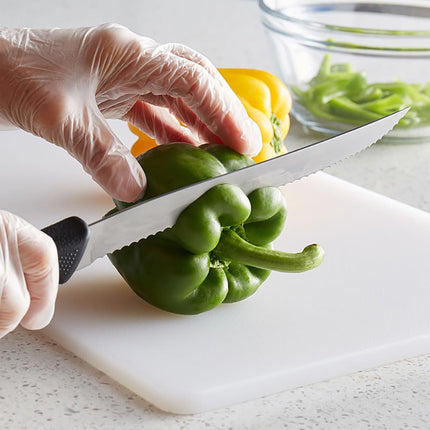 Dao Tiện Dụng Mercer Culinary M23407 17.8 cm Cán Santoprene/Polypropylene Đen Thép Carbon Cao Nhật Bản