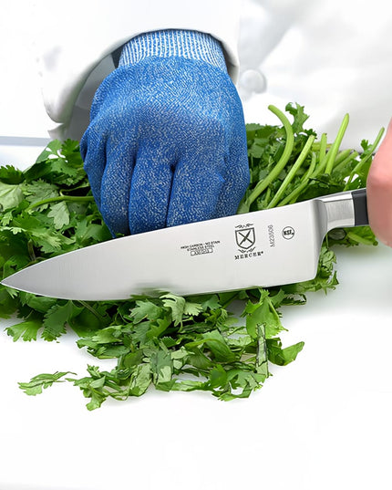 Dao Đầu Bếp Mercer Culinary M23506 15.2 cm Tay Cầm Delrin® Ergonomic Đen Thép Đức Carbon Cao