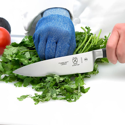 Dao Đầu Bếp Mercer Culinary M23506 15.2 cm Tay Cầm Delrin® Ergonomic Đen Thép Đức Carbon Cao