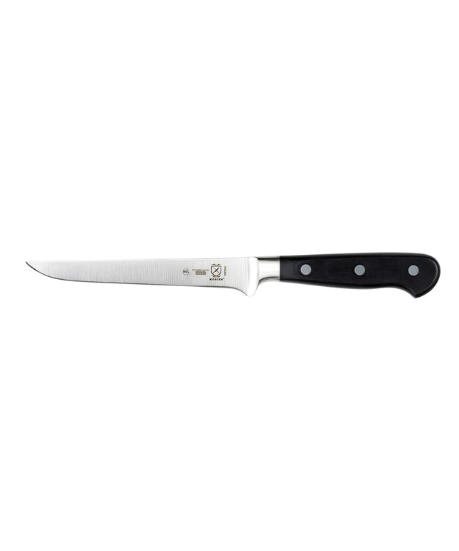 Dao Rọc Xương Mềm Mercer Culinary M23560 15.2 cm - Cán Delrin® Tiện Dụng Màu Đen, Thép Đức Cacbon Cao