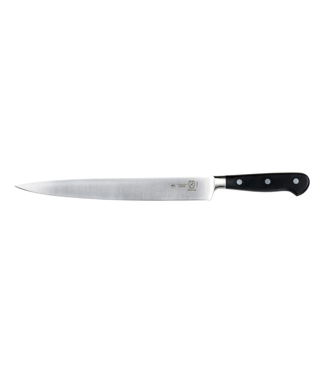 Dao Cắt Thịt Mercer Culinary M23580 25.4 cm Tay Cầm Delrin® Đen Thép Đức Carbon Cao