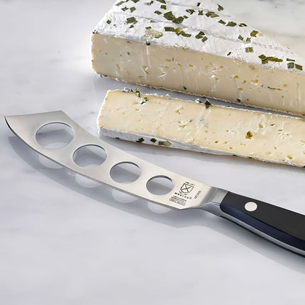 Dao Cắt Phô Mai Mềm Mercer Culinary M23605 12.7 cm Cán POM Đen Công Thái Học, Thép Đức Cacbon Cao