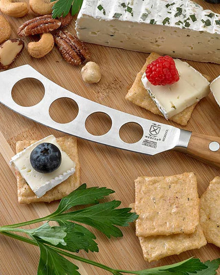 Dao Cắt Phô Mai Mềm Mercer Culinary M23605OL 12.7 cm Cán Gỗ Ô Liu, Thép Đức Cacbon Cao