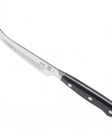 Mercer Culinary M23606 Dao Cắt Phô Mai Cứng 12 cm Cán POM Đen Công Thái Học, Thép Đức Carbon Cao