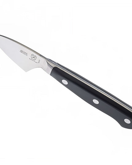 Mercer Culinary M23607 Dao Cắt Phô Mai Parmesan 7 cm Cán POM Đen Ergonomic, Thép Đức Cacbon Cao