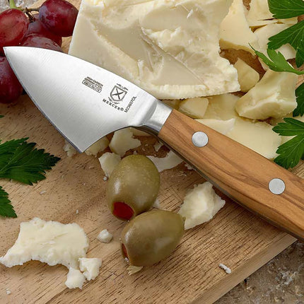 Dao Phô Mai Parmesan Mercer Culinary M23607OL 7 cm Cán Gỗ Ô Liu, Thép Đức Carbon Cao