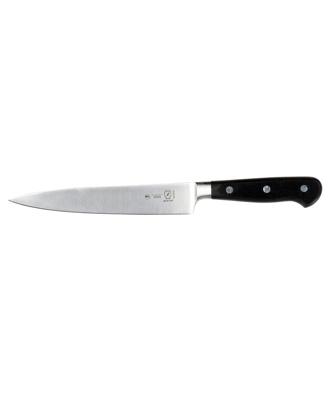 Dao Phi Lê Mercer Culinary M23630 17.8 cm Cán Delrin® Đen Công Thái Học Thép Đức Carbon Cao