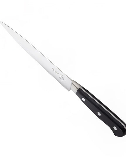 Dao Phi Lê Mercer Culinary M23630 17.8 cm Cán Delrin® Đen Công Thái Học Thép Đức Carbon Cao