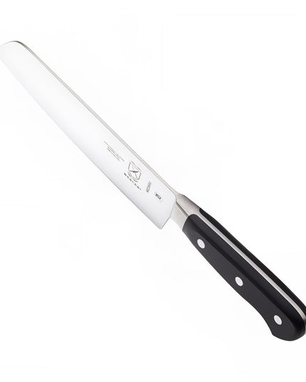 Mercer Culinary M23660 Dao Nakiri 17.8 cm Cán Delrin® Đen Công Thái Học, Thép Đức Carbon Cao