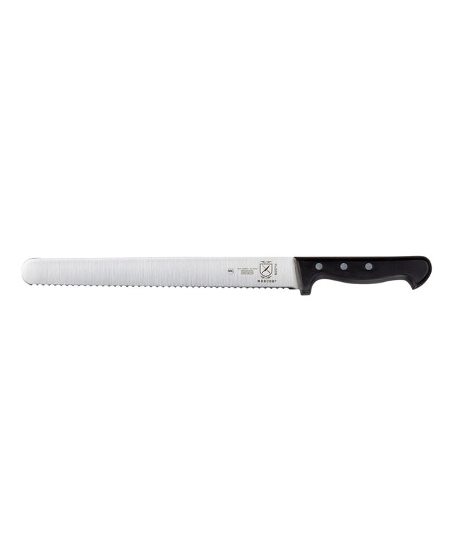 Dao Thái Lát Lượn Sóng Mercer Culinary M23710 25.4 cm Thép Carbon Đức
