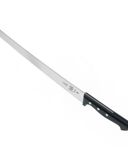 Dao Thái Thịt Ức Bò Mercer Culinary M23725 25.4 cm Lượn Sóng Thép Carbon Đức