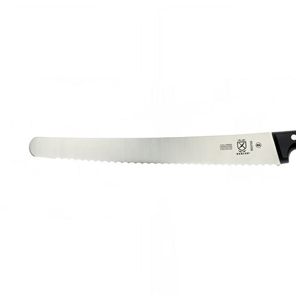 Dao Thái Thịt Ức Bò Mercer Culinary M23725 25.4 cm Lượn Sóng Thép Carbon Đức