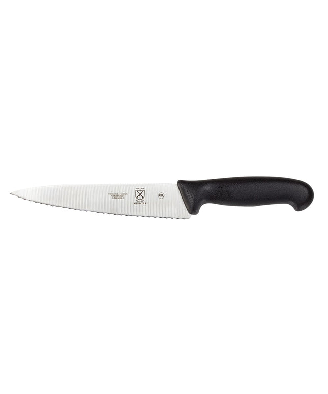 Dao Bếp Trưởng Mercer Culinary M23830 19 cm Tay Cầm Santoprene®/Polypropylene Đen Thép Nhật Carbon Cao