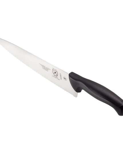 Dao Đầu Bếp Mercer Culinary M23831 25.4 cm Cán Santoprene®/Polypropylene Đen Thép Nhật Carbon Cao