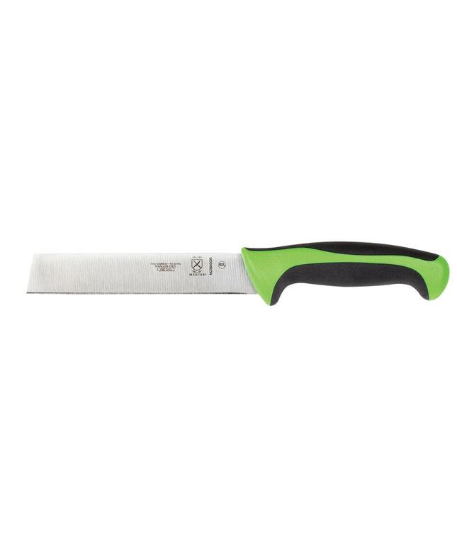 Mercer Culinary M23840 Dao Rau Củ 15.2 cm Cán Santoprene®/Polypropylene Xanh, Thép Carbon Cao Nhật Bản