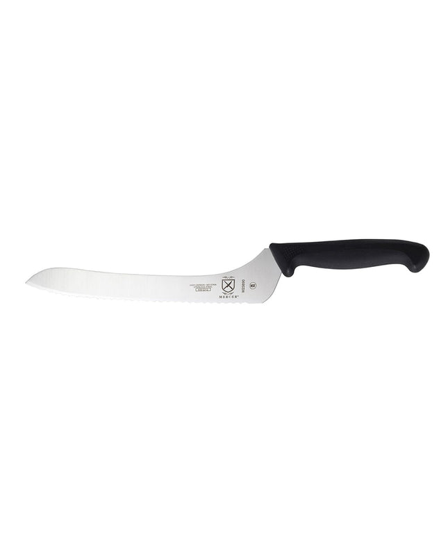 Dao Cắt Bánh Mì Mercer Culinary M23890 22.9 cm Tay Cầm Santoprene®/Polypropylene Đen Thép Nhật Carbon Cao
