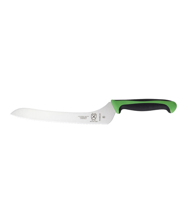 Dao Cắt Bánh Mì Mercer Culinary M23890GR 22.9 cm Tay Cầm Santoprene®/Polypropylene Xanh Lá Thép Carbon Nhật Bản