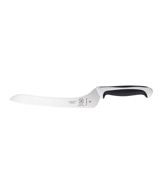 Dao Cắt Bánh Mì Mercer Culinary M23890WBH 22.9 cm Cán Santoprene®/Polypropylene Trắng Thép Carbon Nhật Bản