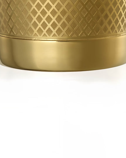 Bộ Bình Lắc Cocktail Barfly Hoa Văn Kim Cương Thép Không Gỉ 828 ml & 532 ml Màu Vàng M37200GD