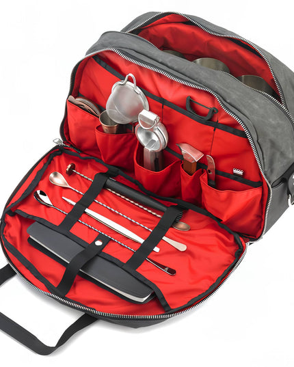 Túi Đựng Dụng Cụ Pha Chế Barfly Vải Canvas Phủ Sáp & Nylon Xám M30931